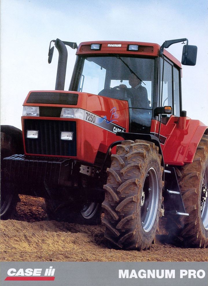 Case IH Magnum 7250 Pro Großtraktor Prospekt (Quelle: Classic Tractor Magazine)