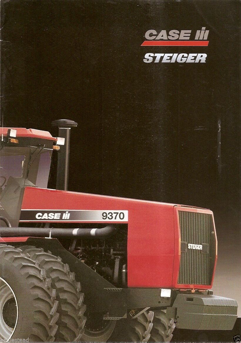 Case IH Steiger 9370 Knicklenker Prospekt (Quelle: CNH)