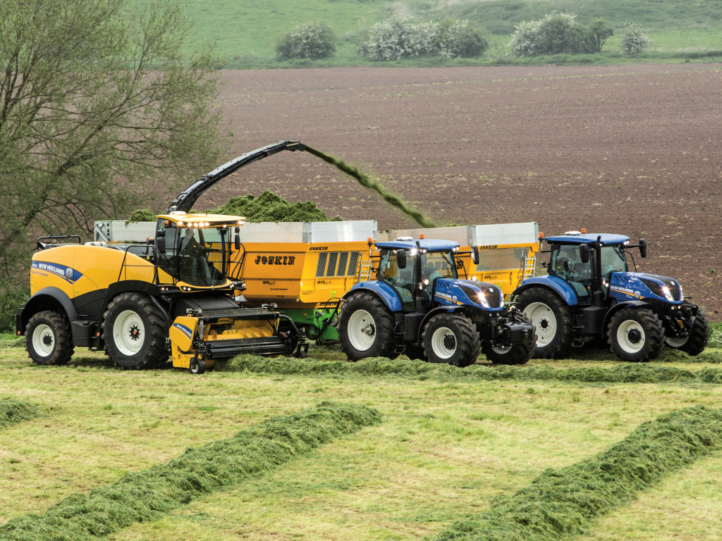 New Holland T7.210 und T7.270 Traktoren (Quelle: CNH)