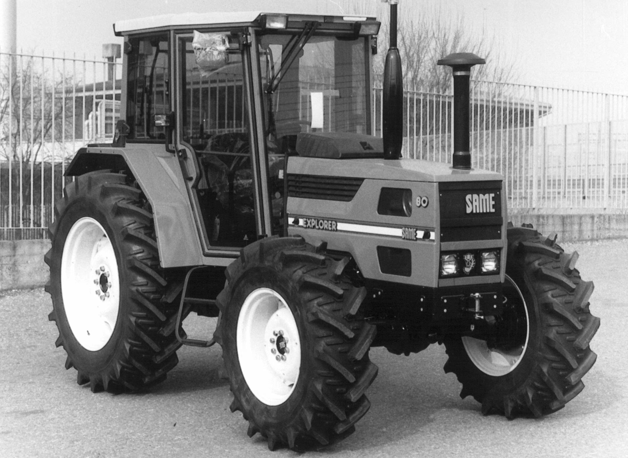 SAME Explorer 80 Traktor (Quelle: SDF Archiv)