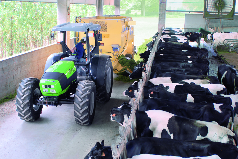 Deutz-Fahr Agrofarm 85 Traktor (Quelle: SDF Archiv)