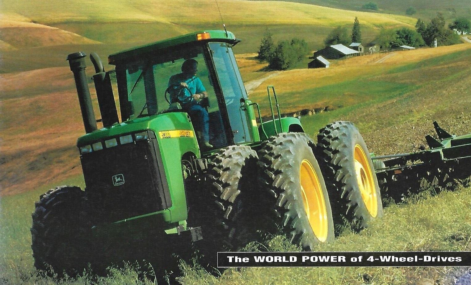 John Deere 9300 Knicklenker Traktor (Quelle: John Deere)