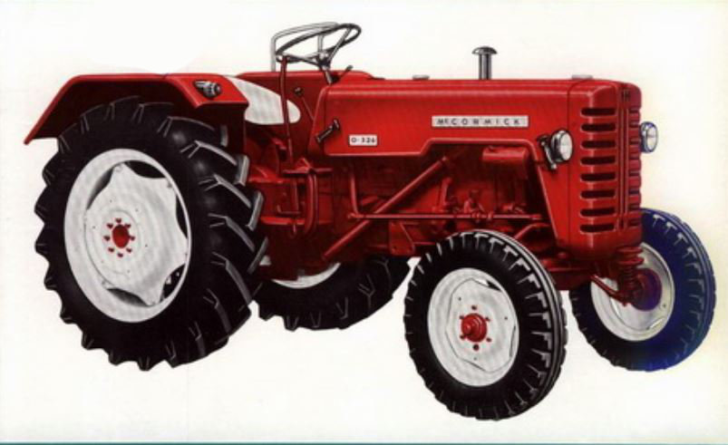 IHC McCormick D-326 Traktor (Quelle: Hersteller)