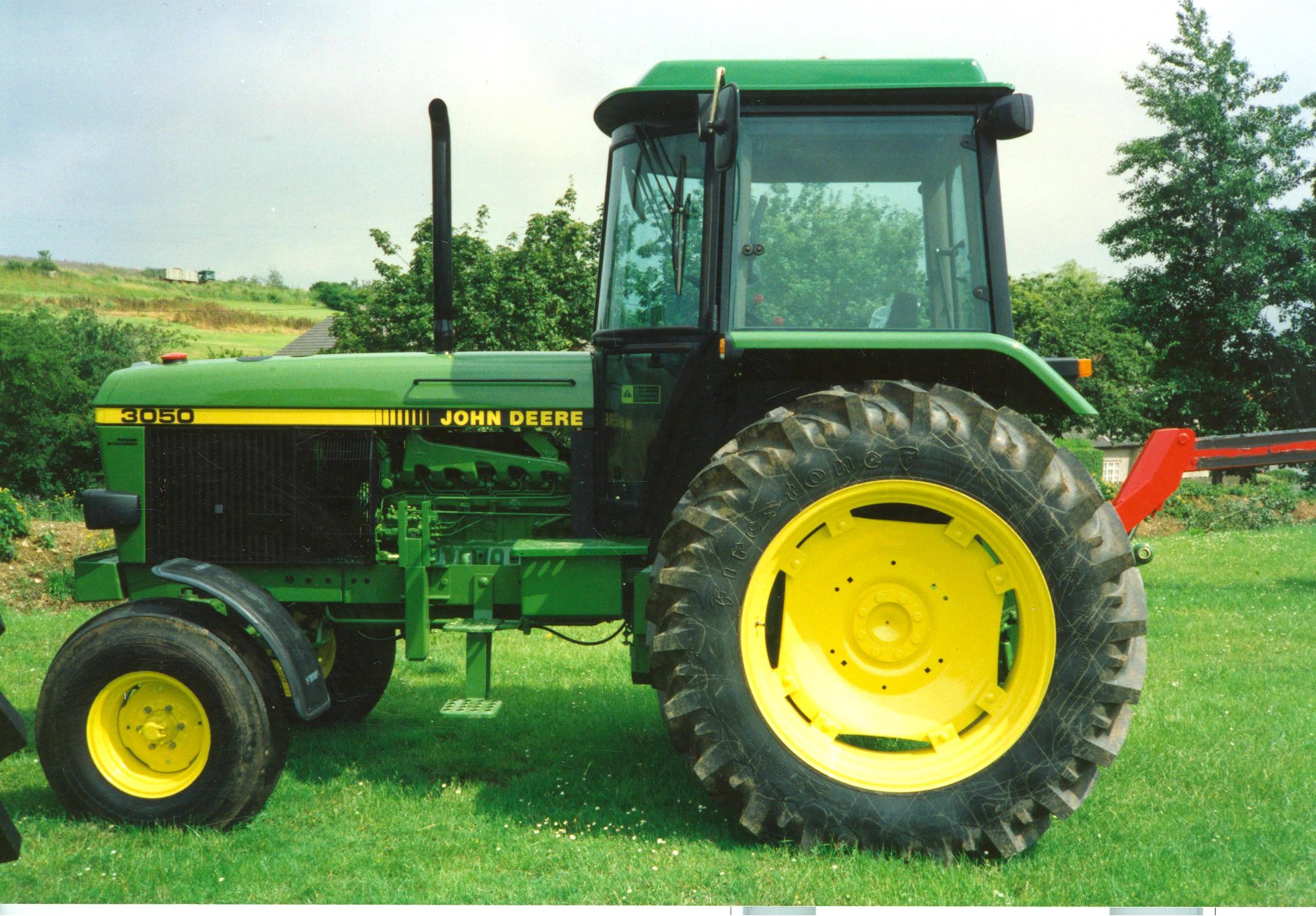 John Deere 3050 Hinterradmaschine (Quelle: Classic Tractor Magazine)