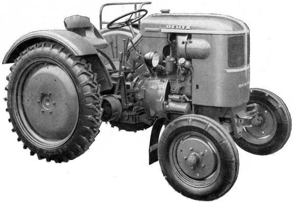 Deutz F1L 514 Traktor (Quelle: SDF Archiv)