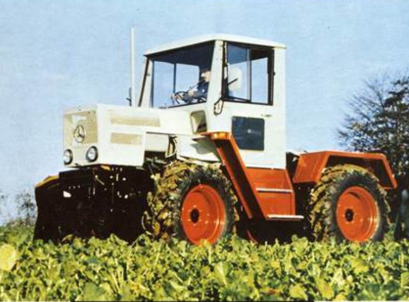 MB trac 700 Traktor von 1976 (Quelle: Mercedes-Benz AG)