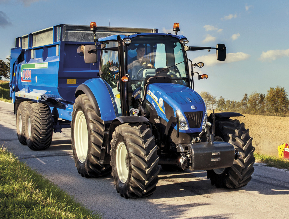 New Holland T5.115 EC Allradtraktor (Quelle: CNH)