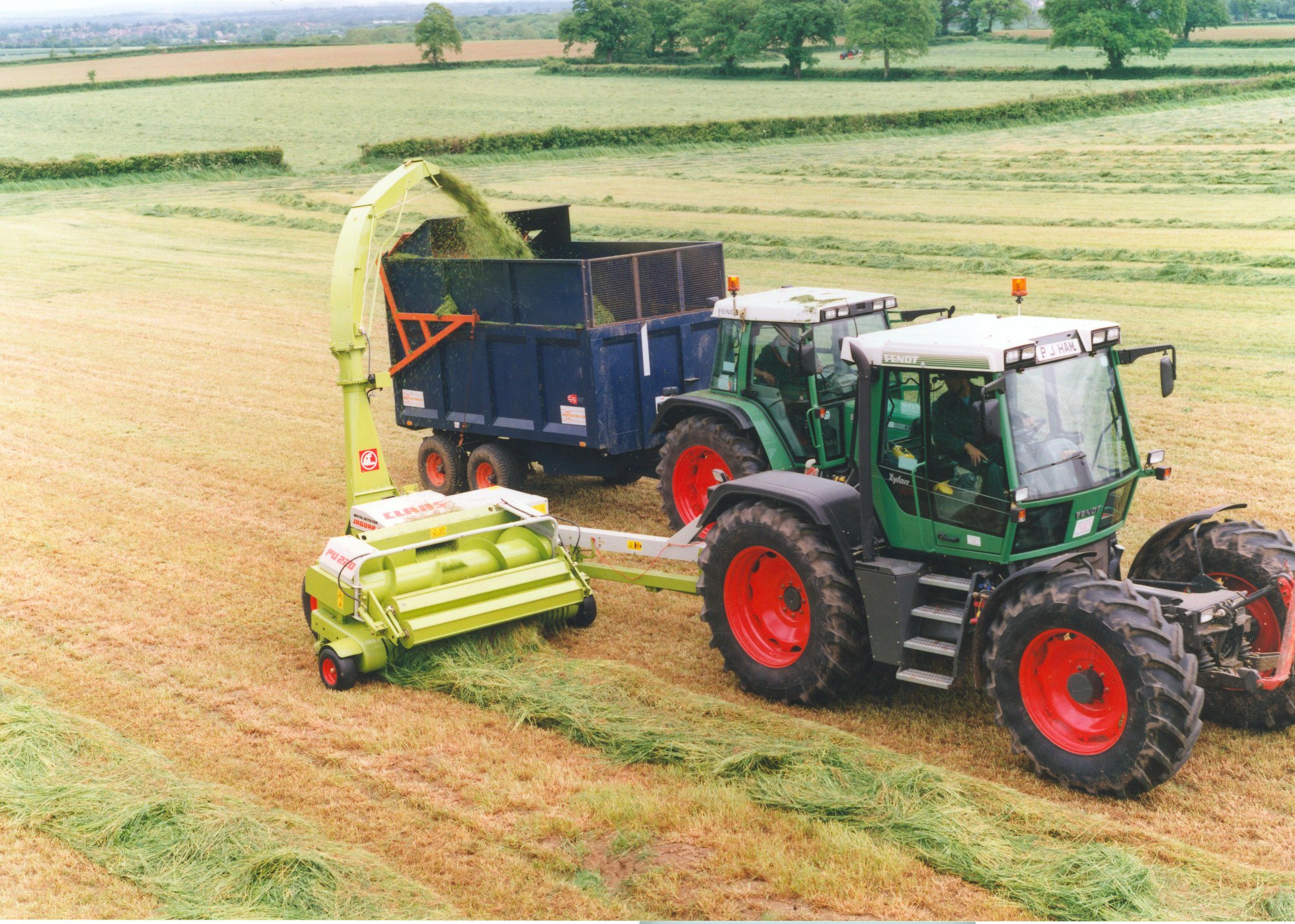 Fendt Xylon 524 (Quelle: Classic Tractor Magazine)