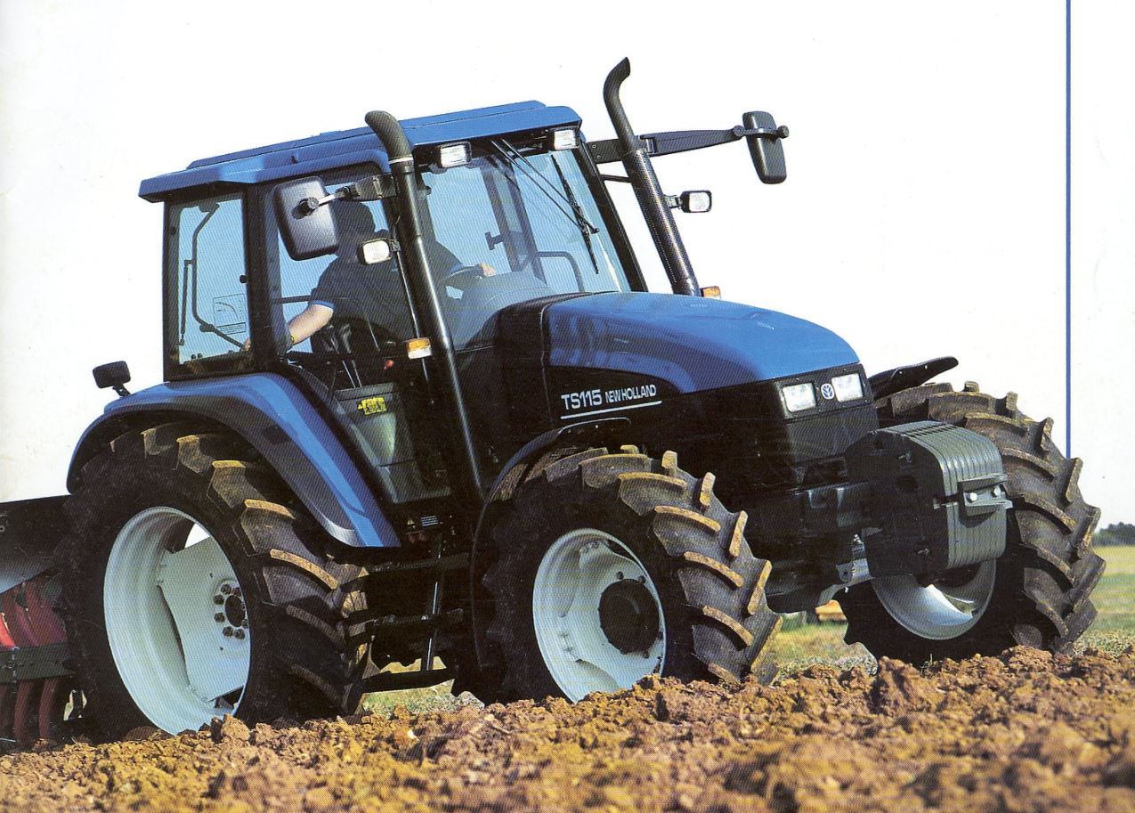 New Holland TS115 Allradtraktor (Quelle: Classic Tractor Magazine)