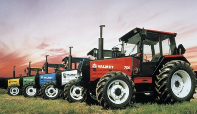 Valmet Farbensortiment