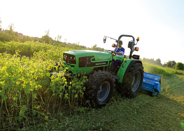 Deutz-Fahr 4100E (Quelle: SDF Archiv)