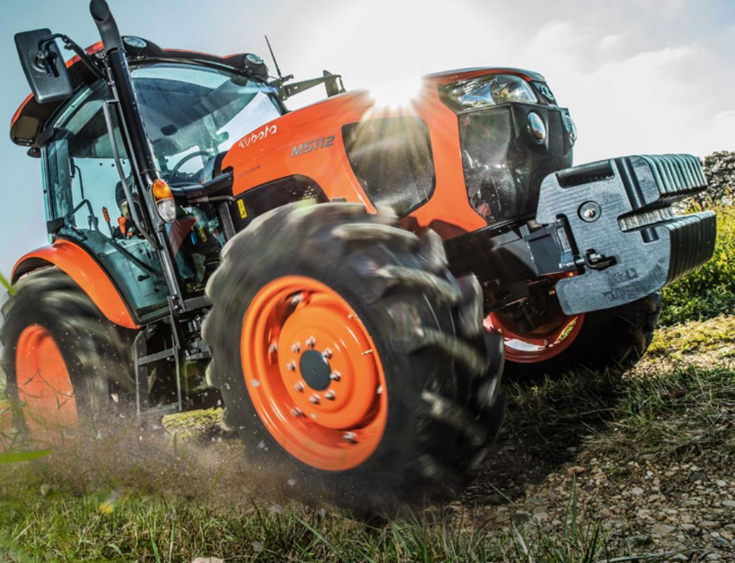 Kubota M5-112 Allradtraktor (Quelle: Kubota)