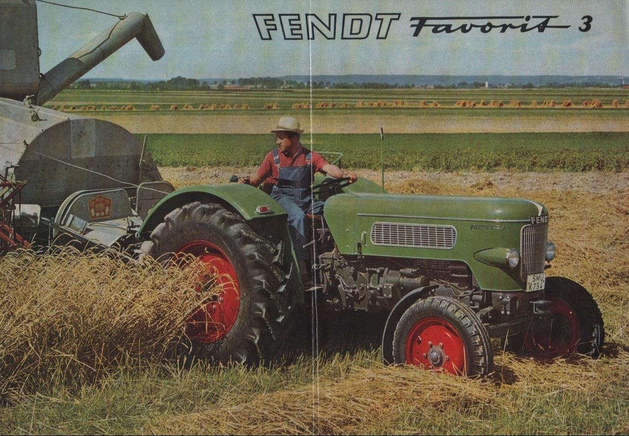 Fendt Favorit 3 Traktor (Quelle: AGCO Fendt)