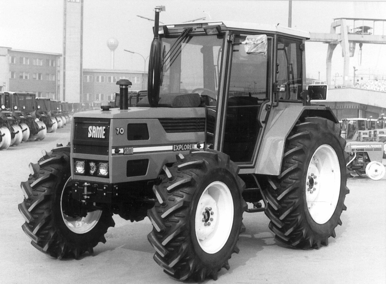 SAME Explorer 70 Traktor (Quelle: SDF Archiv)