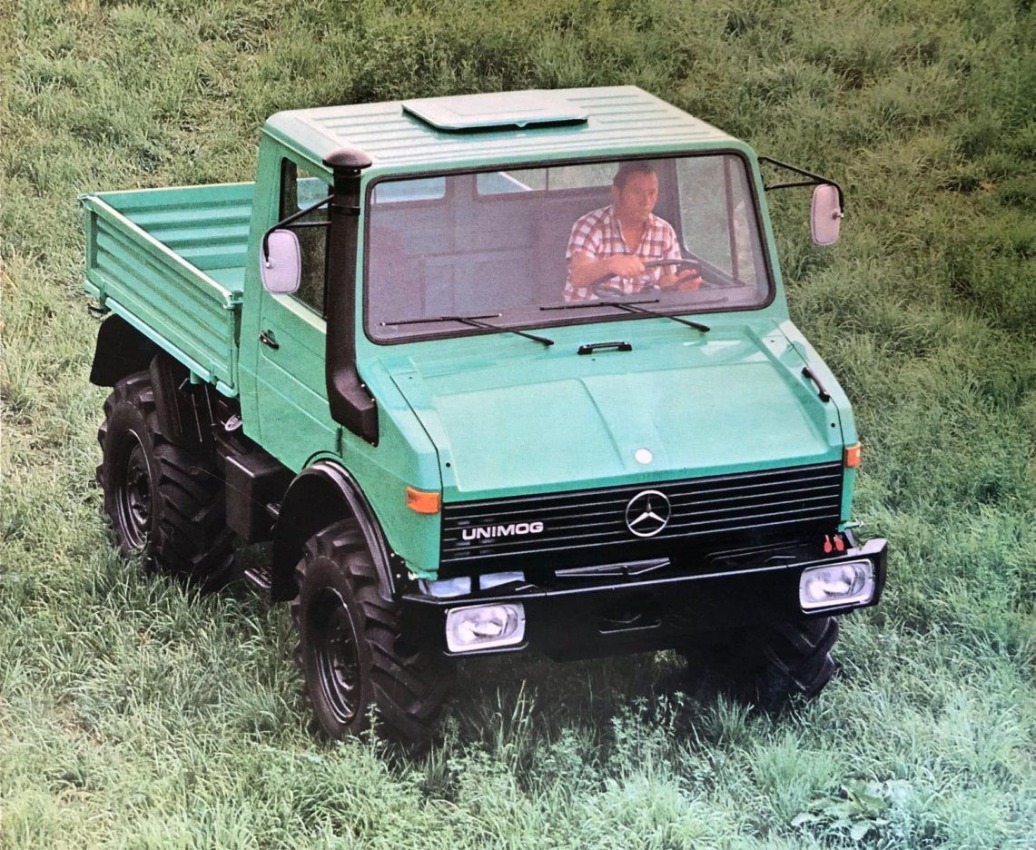 Mercedes-Benz Unimog U1000 der Baureihe 424 (Quelle: Mercedes-Benz AG)