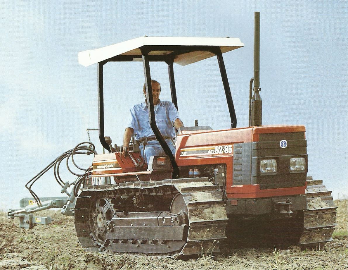 Fiatagri 82-85 Raupenschlepper (Quelle: CNH)