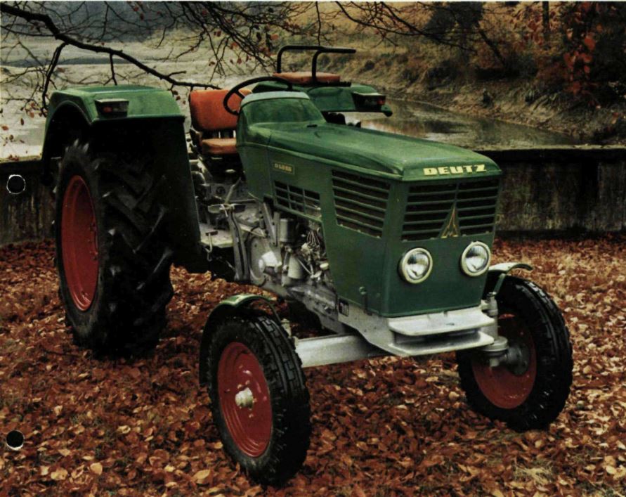 Deutz D6006 Traktor (Quelle: SDF Archiv)