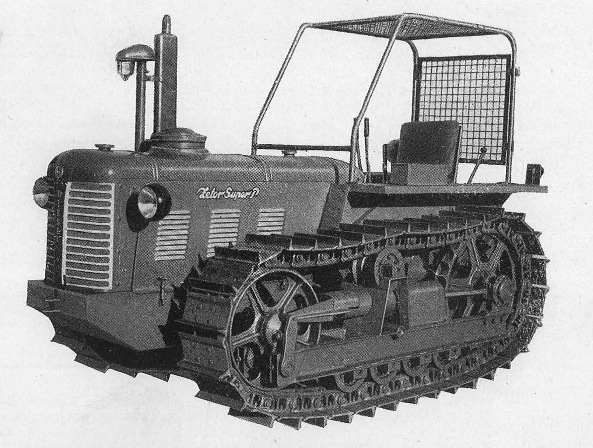 Zetor Super P Raupentraktor (Quelle: Zetor)