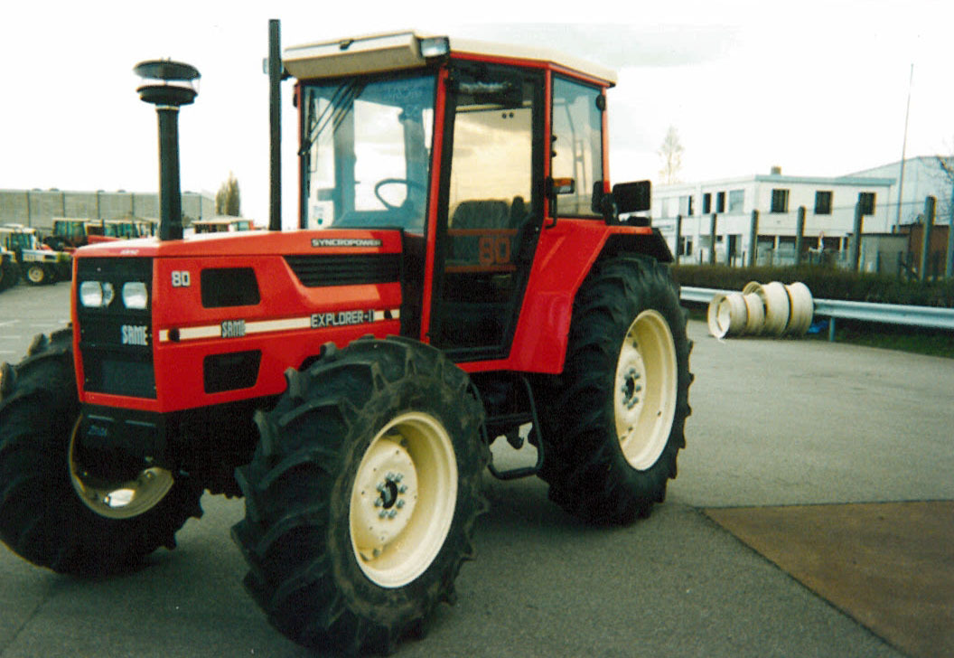 SAME Explorer II 80 Traktor (Quelle: SDF Archiv)