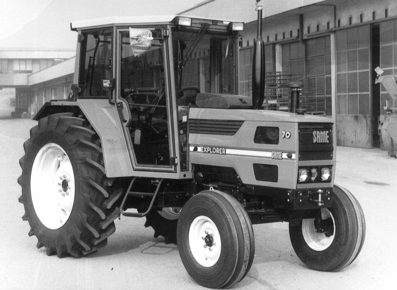 SAME Explorer 70 Traktor (Quelle: SDF Archiv)
