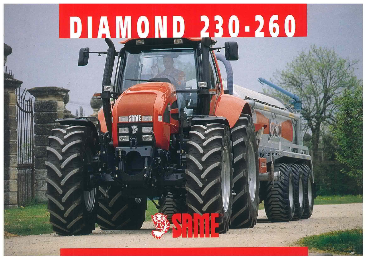 SAME Diamond II 30 Großtraktor (Quelle: SDF Archiv)