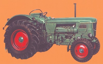 Deutz D8005 Sechszylindertraktor (Quelle: SDF Archiv)