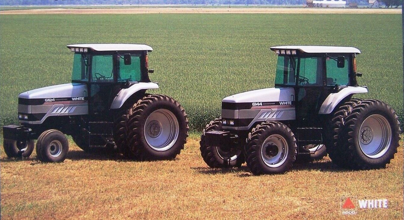 AGCO White 6124 und AGCO White 6144 Traktoren (Quelle: AGCO)