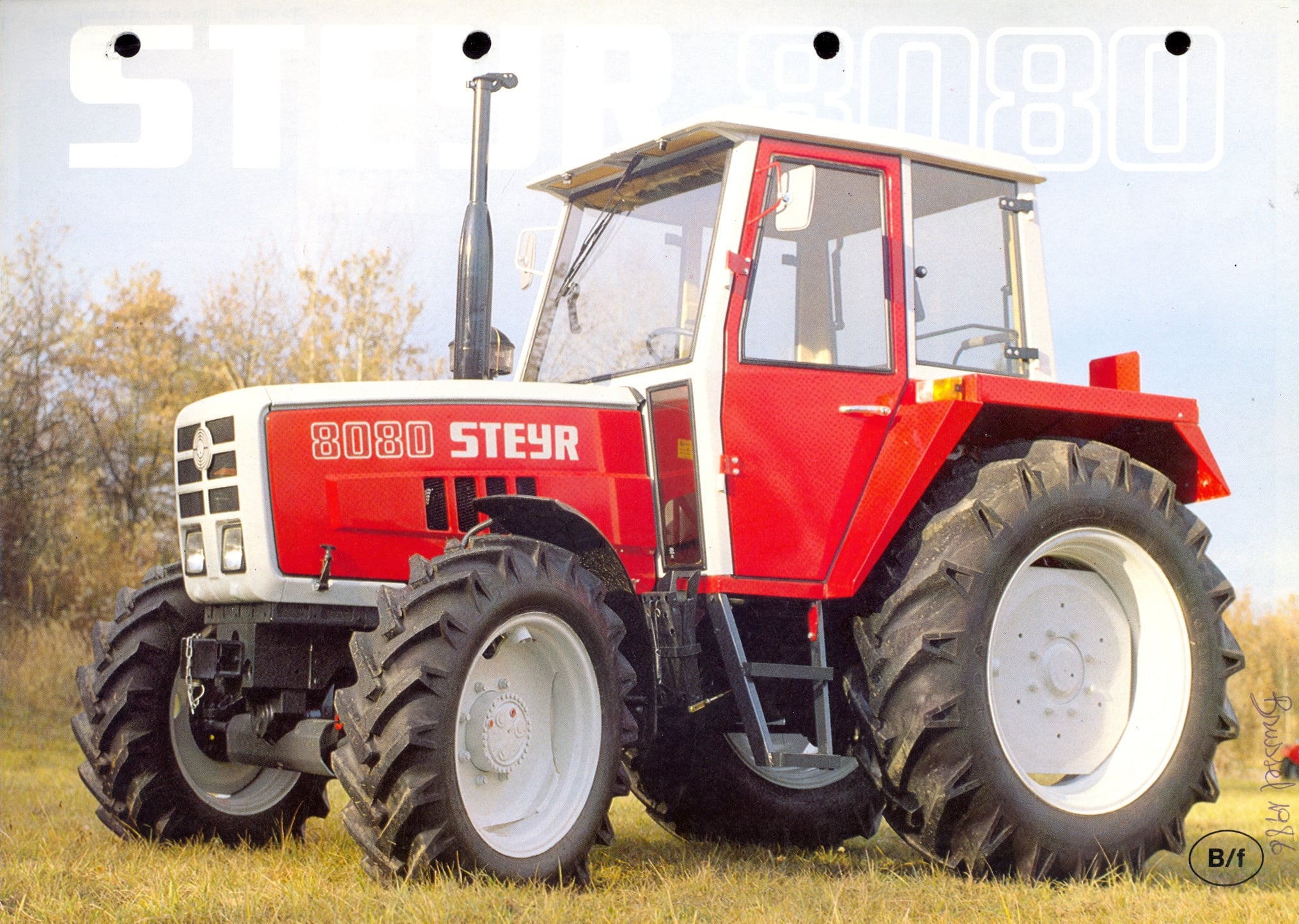 Steyr 8080 SK1 Allradtraktor (Quelle: CNH)