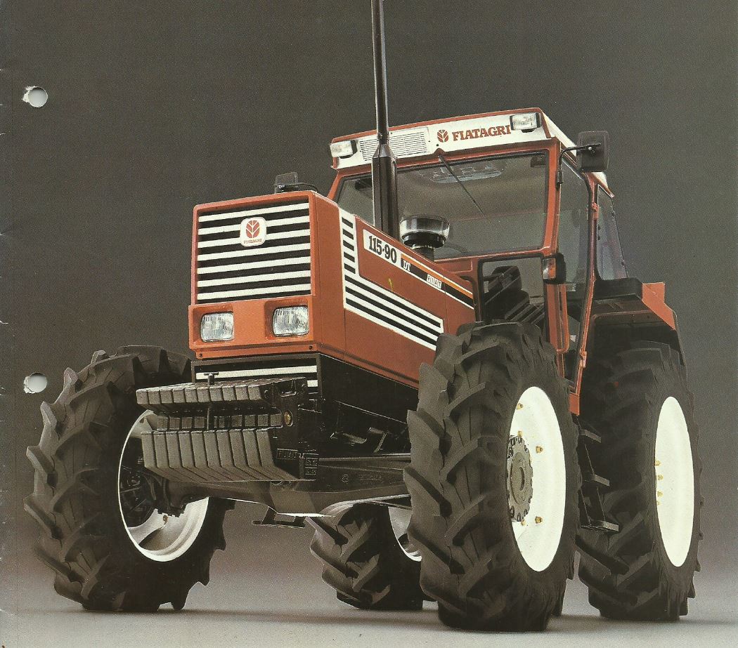Fiatagri 115-90 DT Traktor (Quelle: CNH)