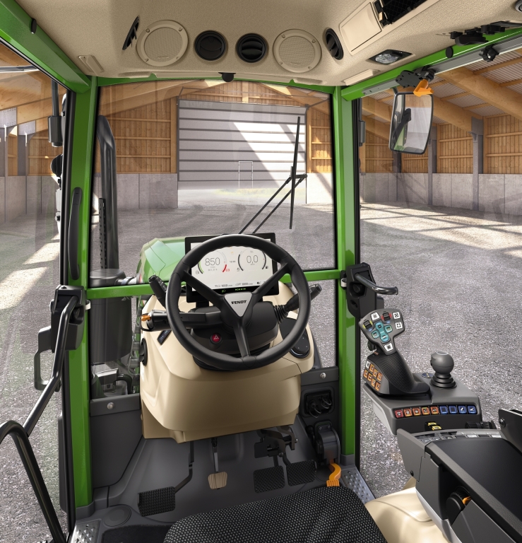 Fendt 211V Vario MY2021 Schmalspurtraktor Kabine (Quelle: Hersteller)