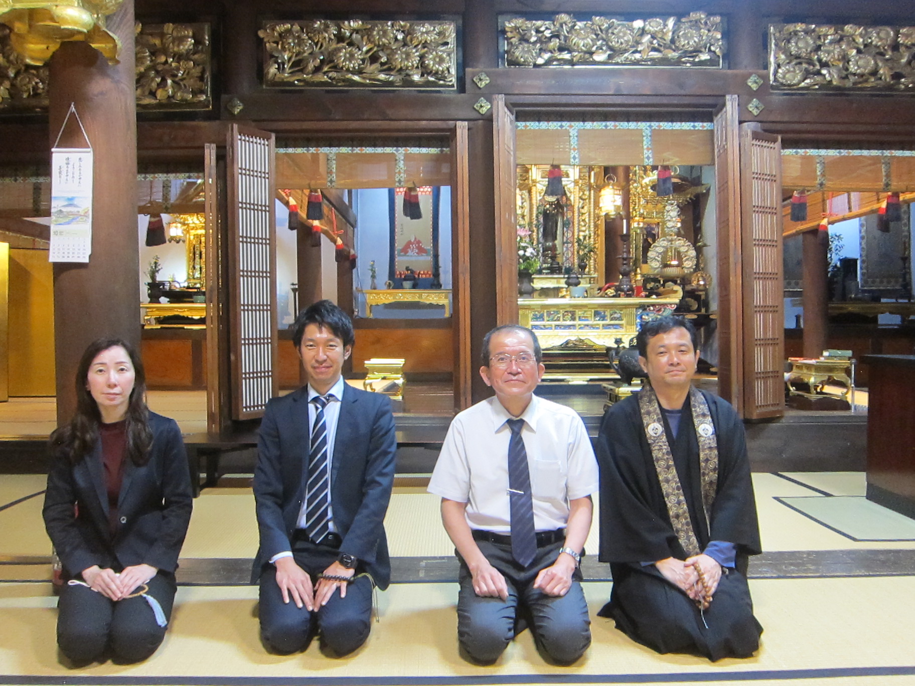 大谷派（東本願寺）さんが法雲寺に来寺