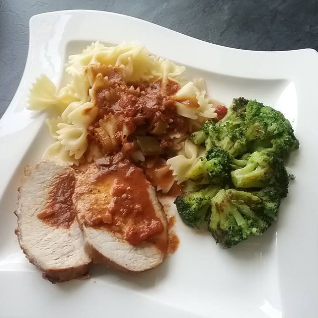 Lachsbraten Balsamico