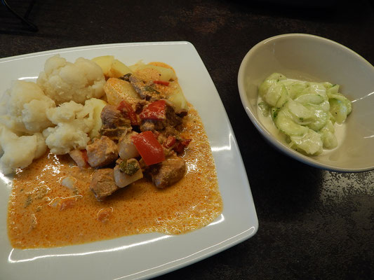 Sahne Gulasch
