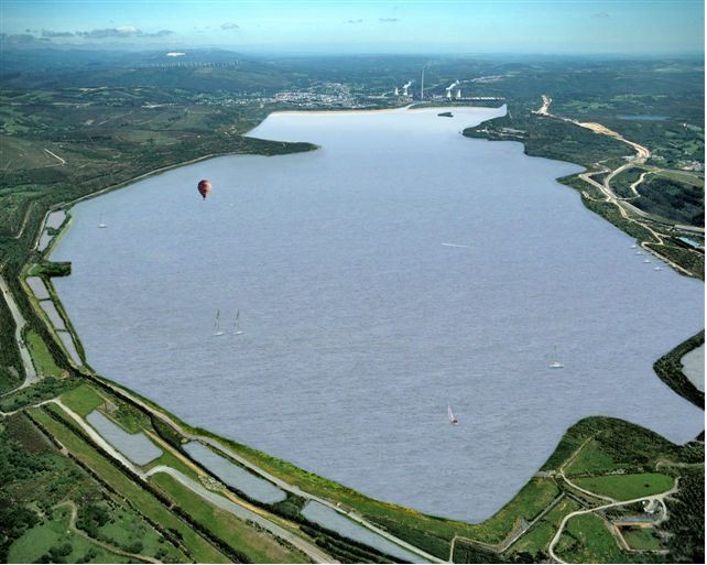 El lago artificial más grande de España Ecoworking