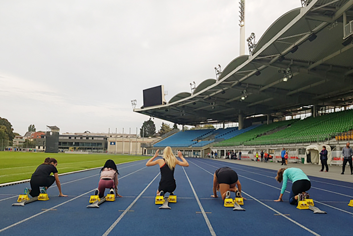 Erfolgreiches ATSV Abschlussmeeting, Stadion Linz