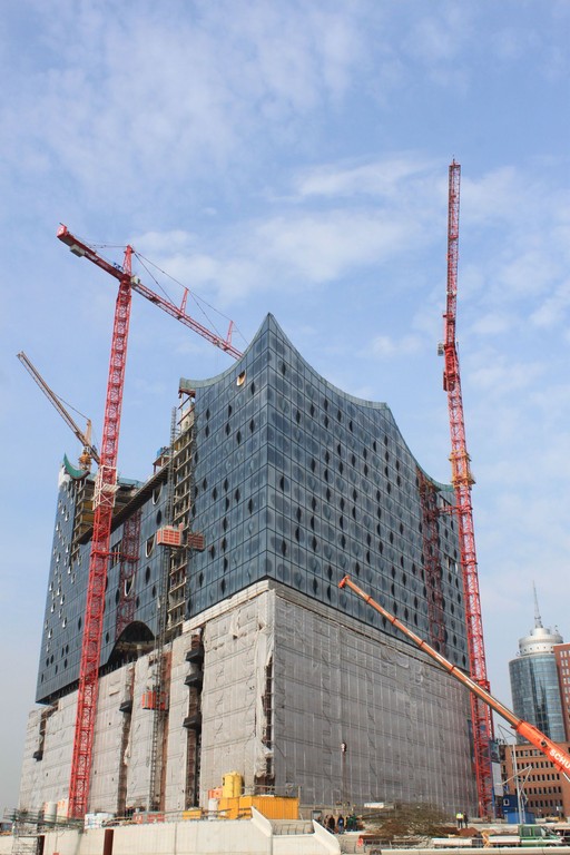 Bau der Elbphilharmonie