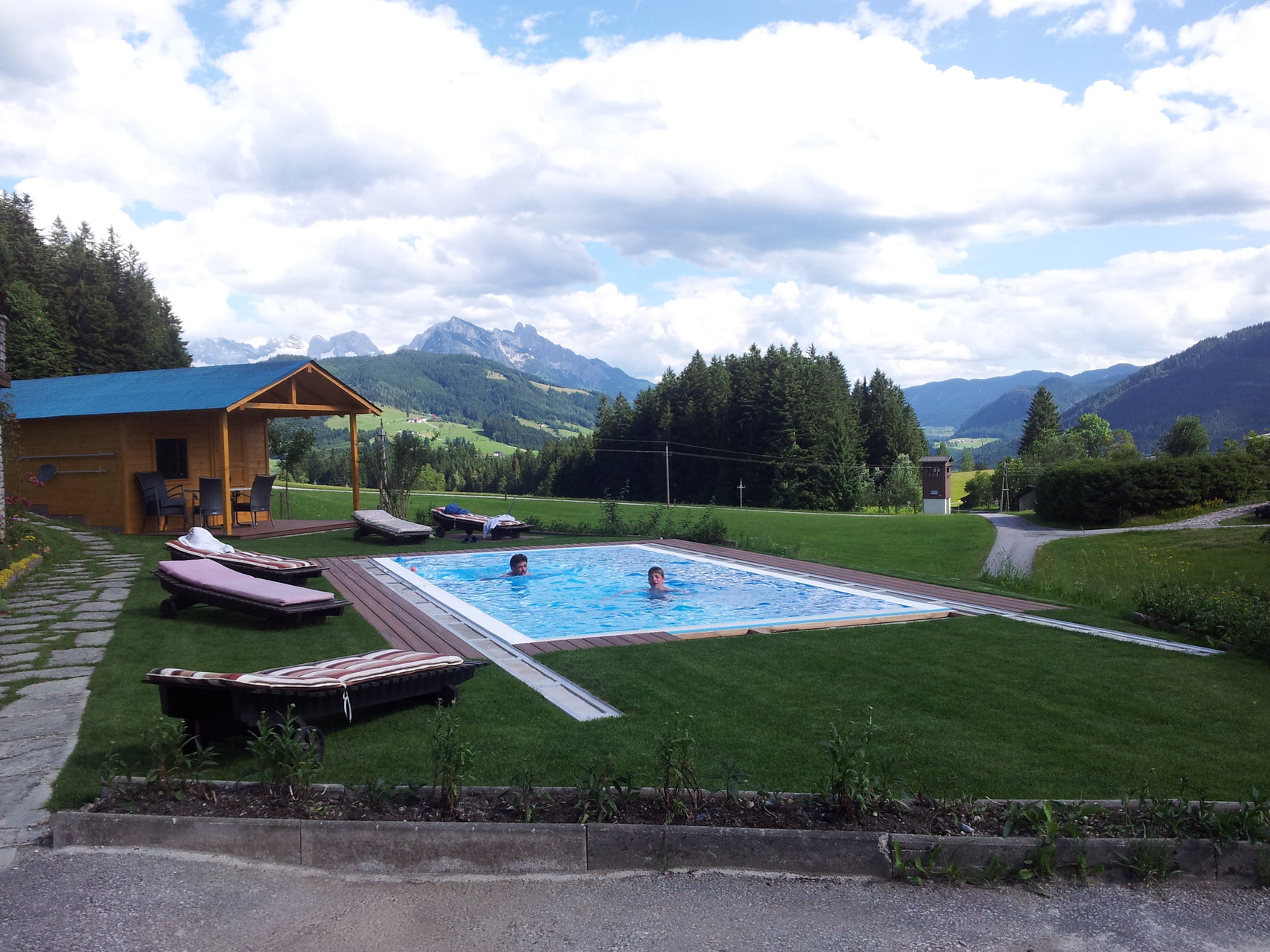 Biohof haus Wieser, Abtenau, Salzburg Land, Schwimmbad - neu