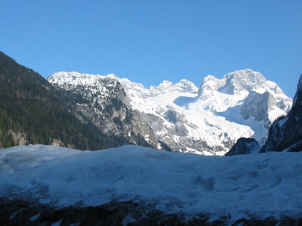 Blick zum Dachstein