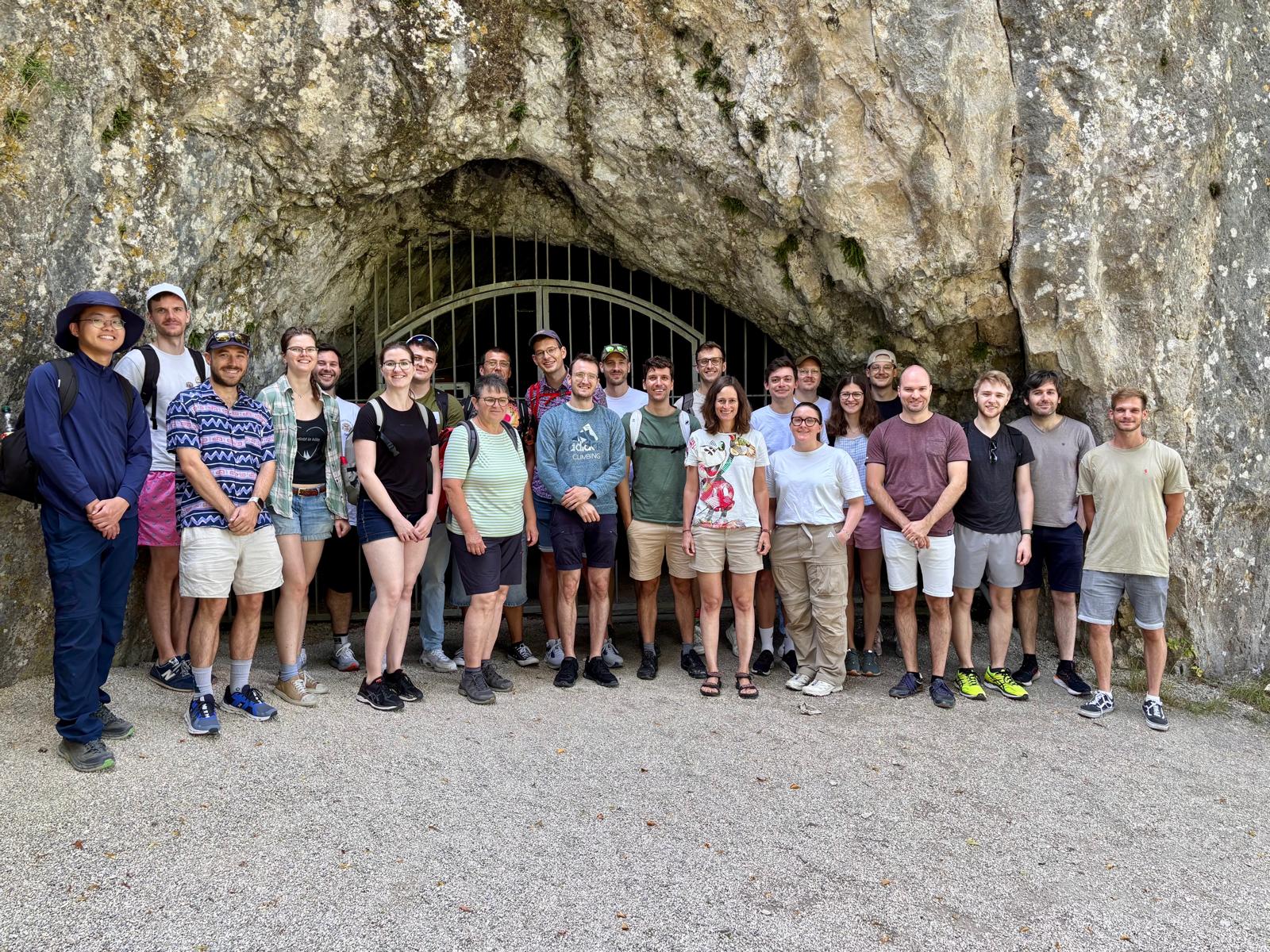Group Trip to Cave "Hohle Fels" in Schelklingen