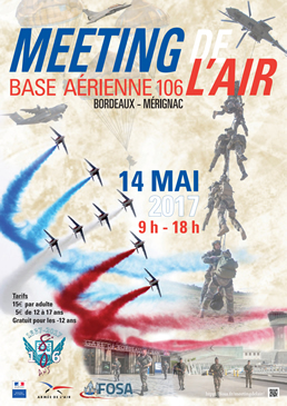 Meeting Aerien Meeting de l'Air BA-106 Bordeaux 2017, airshow 2017
