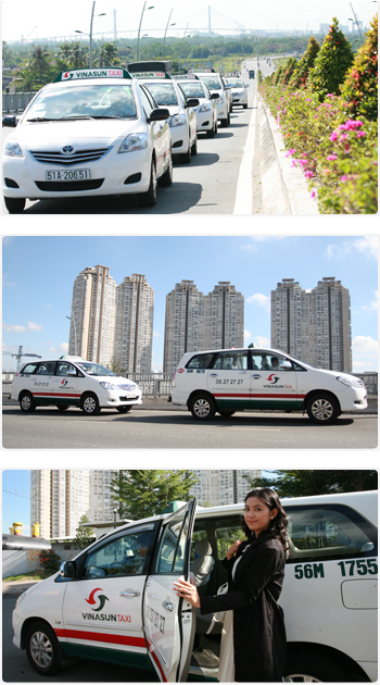 Vinasun taxi Source: Vinasun company official page