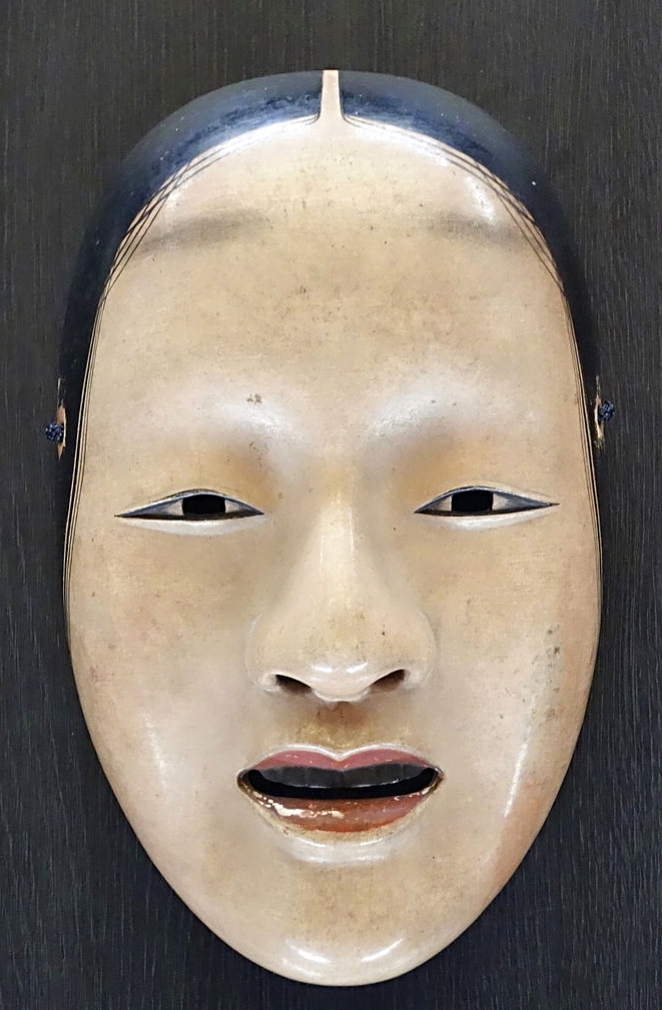 No face wears a mask similar to the one from Noh Source: wikipedia