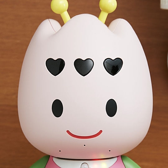 In room robot Turi (Churi) is not well known for its communication skill Source: the hotel's official website