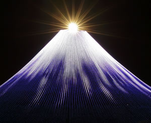 Mt. Fuji illumination Source: Nagashima Land