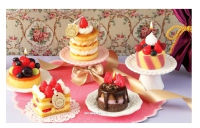 Many type of dessert candles. Of course, NOT edible! Source: VVstore