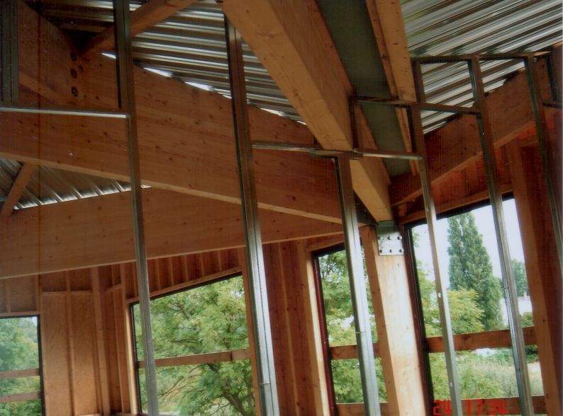 Pose d'une cloison Prégymétal avec laine de verre Illkirch-Graffenstaden  67 Activ Renovation 