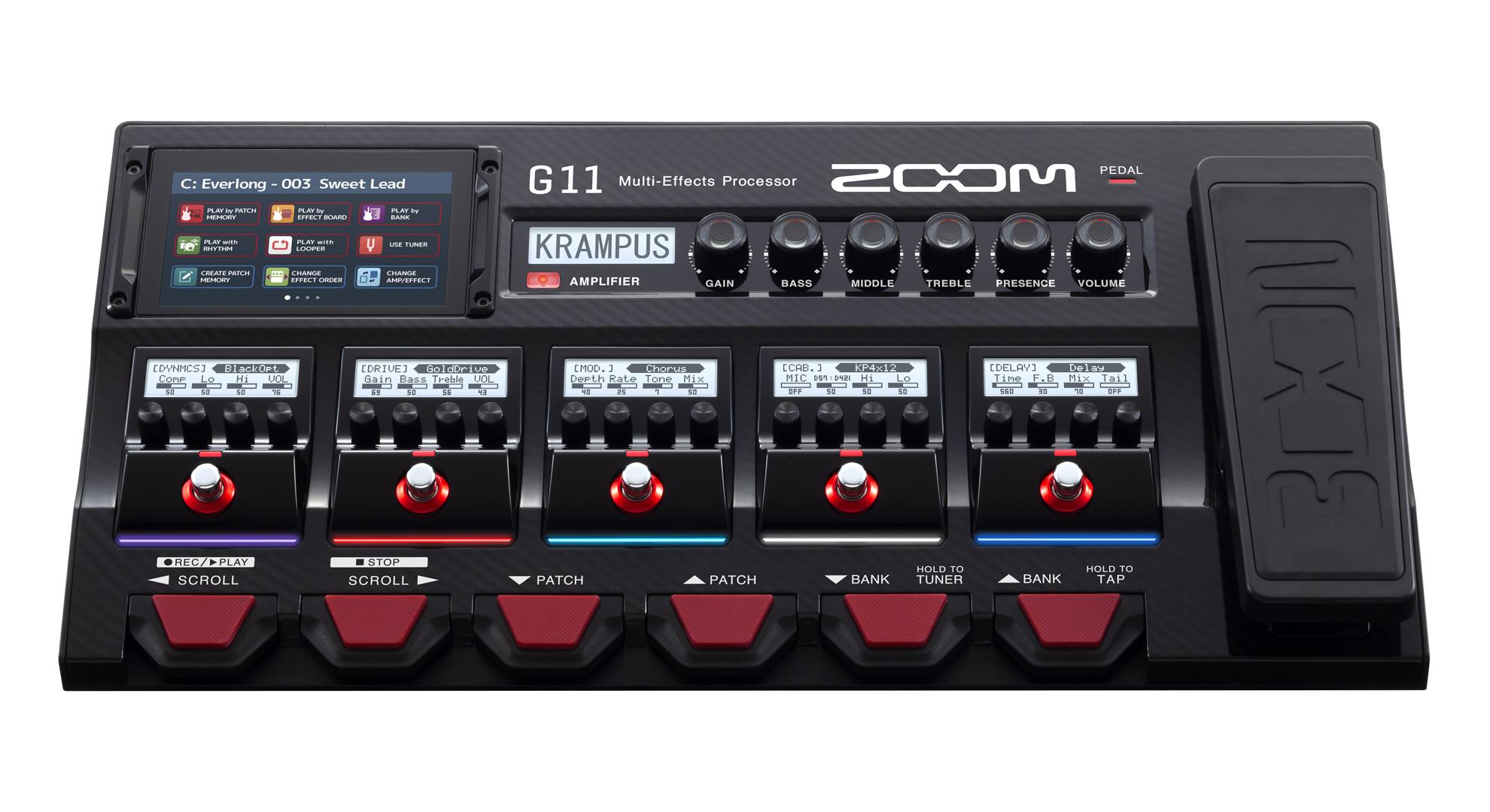 Zoom G11 Multieffektgerät für Gitarre