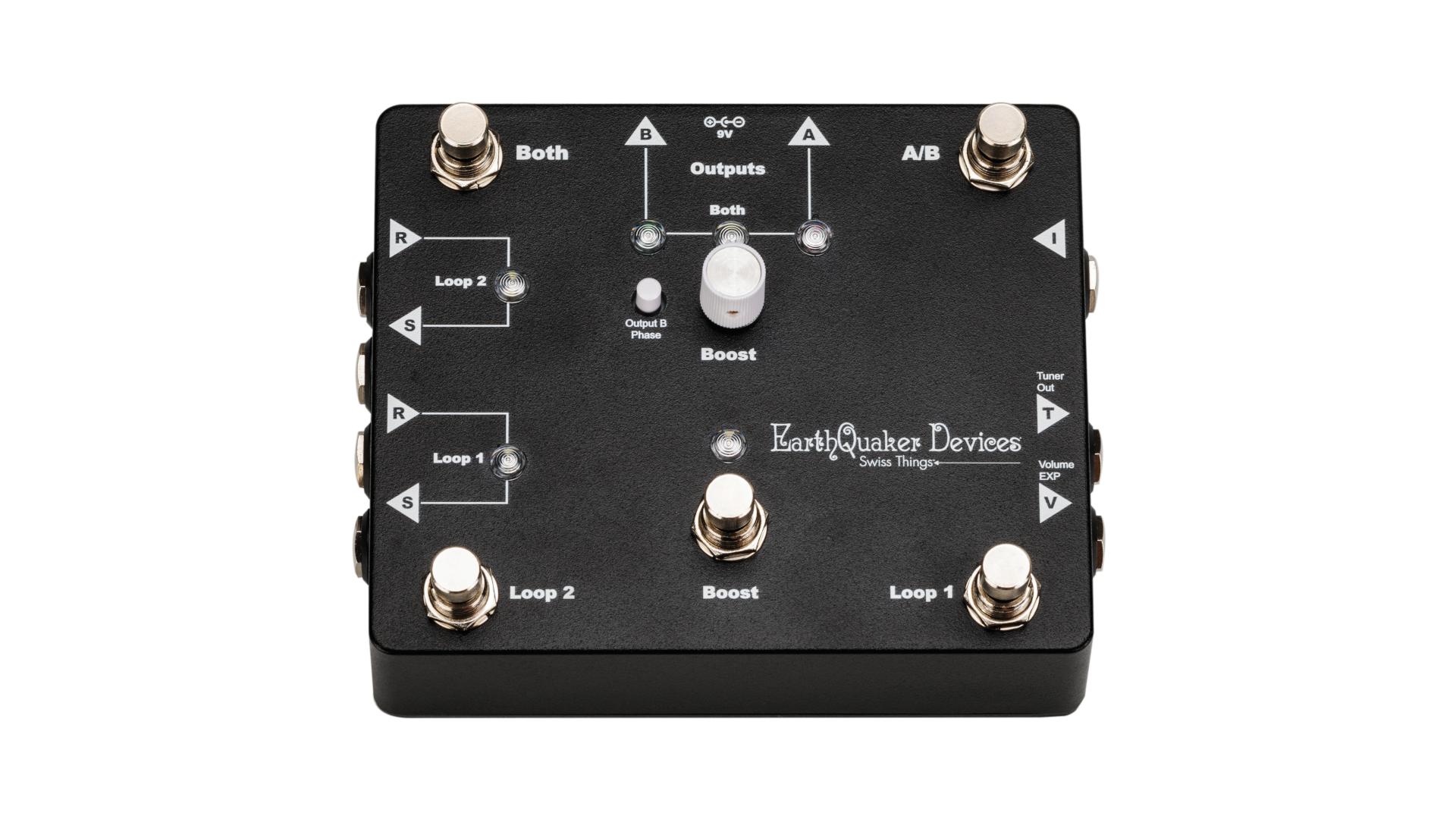 EarthQuaker Devices Swiss Things – Pedalboard Reconciler