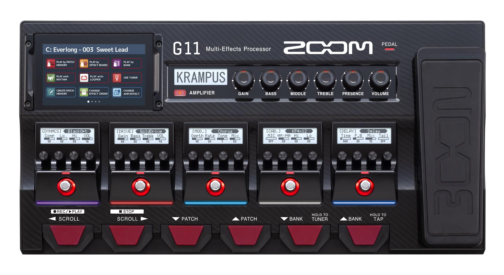 Zoom G11 Multieffektgerät für Gitarre