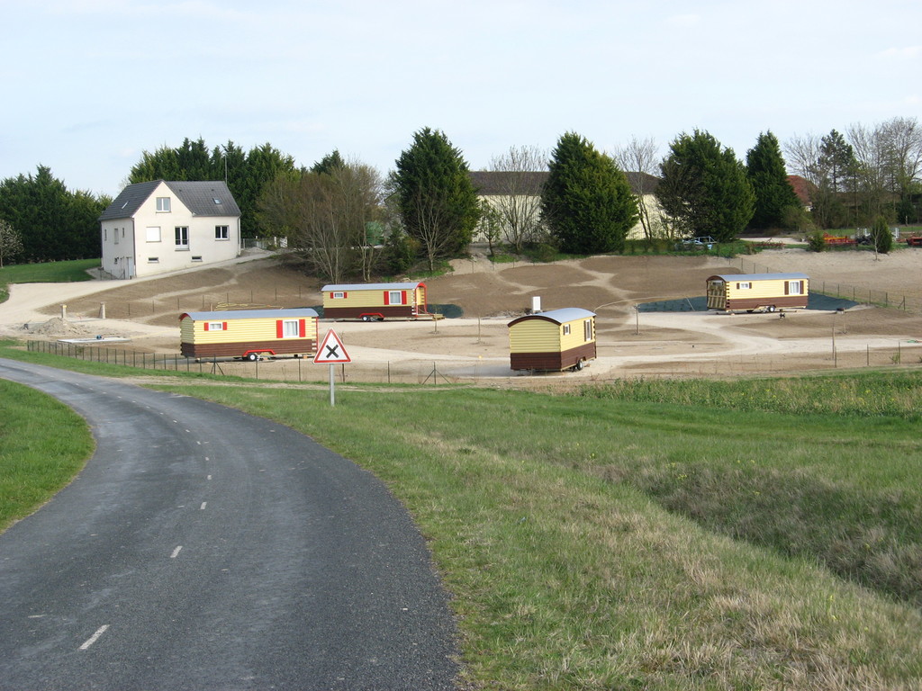 Vue éloignée du site au 07/04/2012